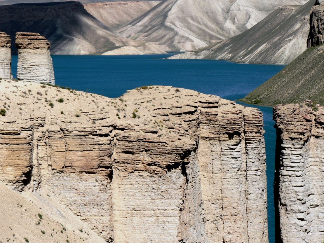 Many travelers seek out Afghanistan's mountain-rimmed lakes in the Hindu Kush.