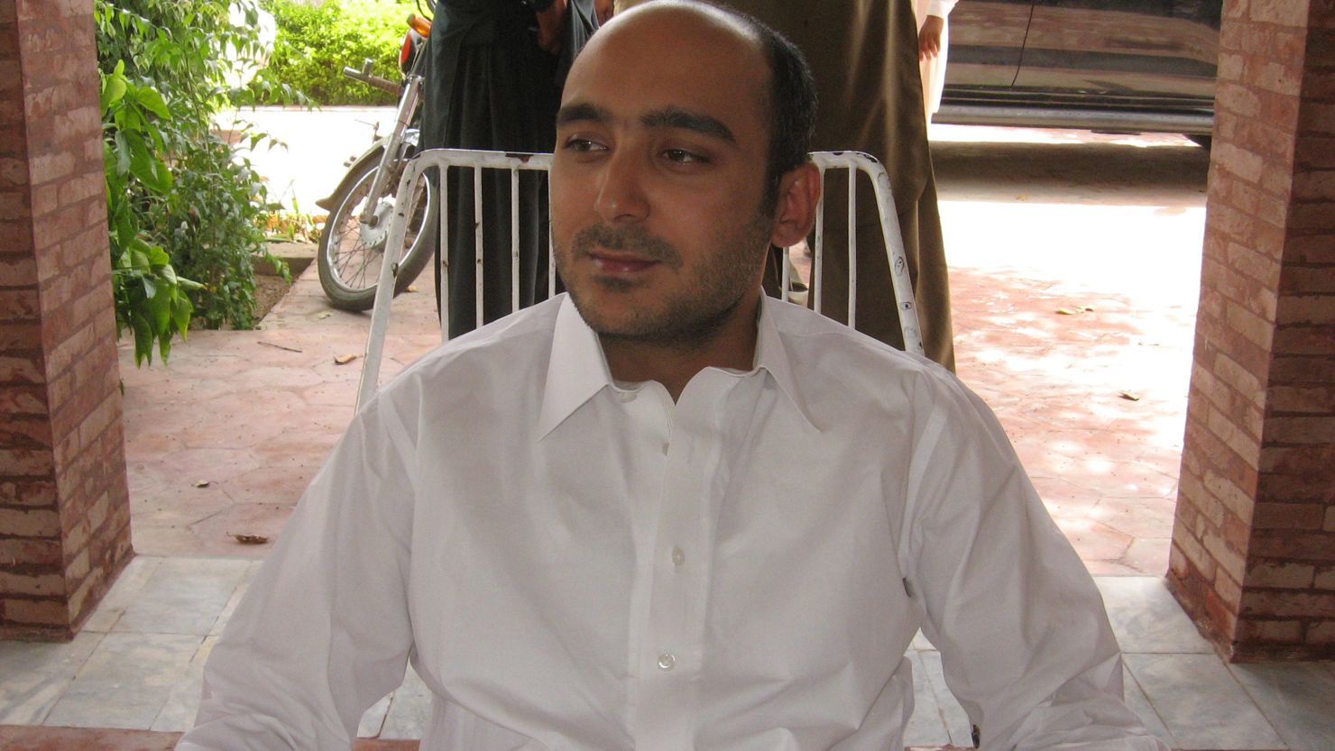 Ali Haider Gilani, the son of a former Pakistani leader, appears shortly before his 2013 kidnapping.