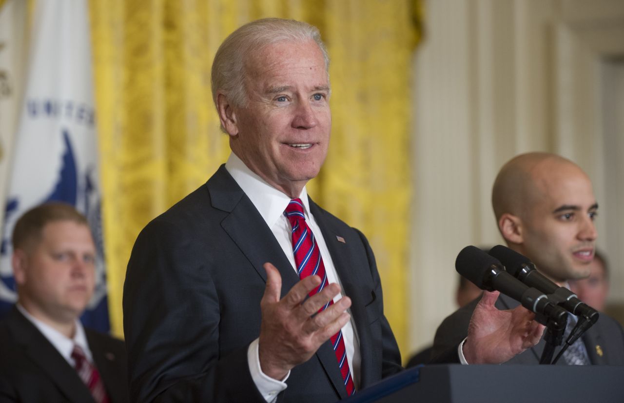 Vice President Joe Biden dropped the F-bomb during the signing of the health care reform bill in 2010 and a microphone was there to record it. <a href="http://politicalticker.blogs.cnn.com/2010/05/19/biden-apologizes-to-teen-for-f-word/" target="_blank">He later apologized.</a>