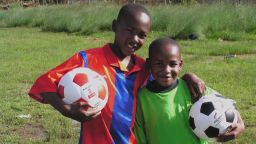 Alive & Kicking is a social enterprise manufacturing sport balls in Kenya, Zambia and Ghana. Its goal is to create jobs, provide children with balls and help raise health awareness about preventable diseases.