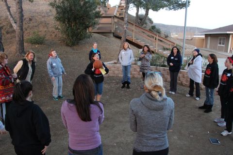 One of the activities is "circles," small groups of women talking about various topics over the course of the weekend.