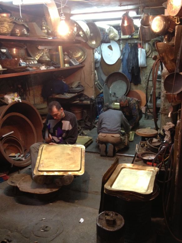 Founded in the 3rd millennium B.C , the heart of the ancient city is listed as an UNESCO World Heritage site. These family workshops in the back streets of the old city are very simple, but make everything from pots and trays to the tops of mosques.