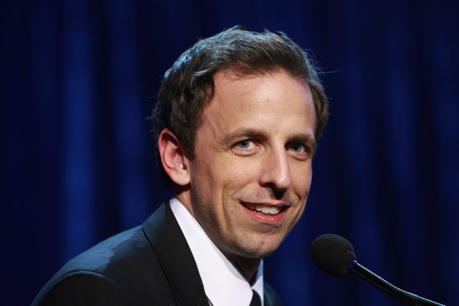 Seth <a href="http://www.cnn.com/2013/05/12/showbiz/seth-meyers-late-night/index.html">Meyers took over NBC's "Late Night" show</a> in 2014 when current host Jimmy Fallon left for "The Tonight Show." Click through the gallery for highlights of Meyers' career: