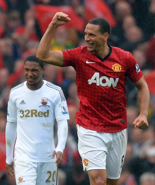 United's late winner was scored by veteran Rio Ferdinand, who Ferguson signed as the most expensive defender in British football history in 2002.