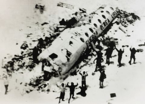 Sixteen people are rescued 72 days after a Uruguayan Air Force plane crashed in the Andes Mountains on October 13, 1972. They endured frigid temperatures and forced themselves to eat the flesh of dead friends to sustain themselves. A dozen of the 45 passengers on board died in the crash. Others later succumbed to their injuries.