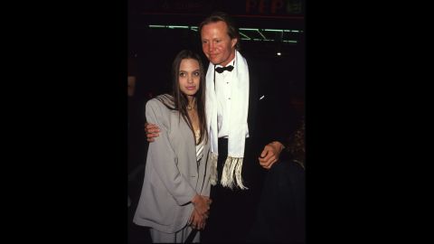 Jolie and Voight are seen in an undated photo.