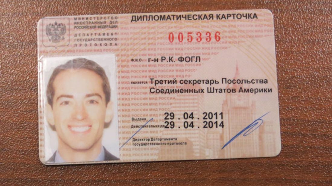 The FSB released this photo of his Russian ID card.