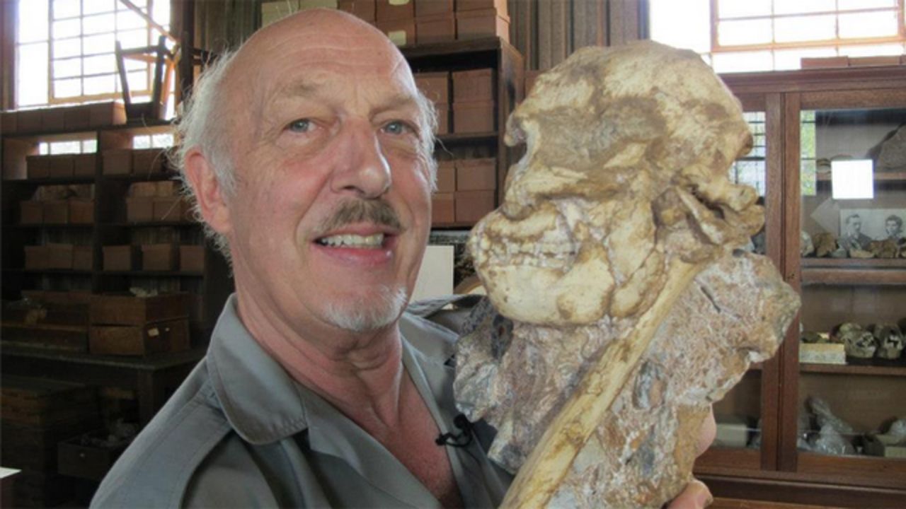 Professor Ron Clarke and his team at Wits University, South Africa, excavated "Little Foot" -- an "australopithecus" or kind of an ape-man that changed our understanding of pre-human evolution.