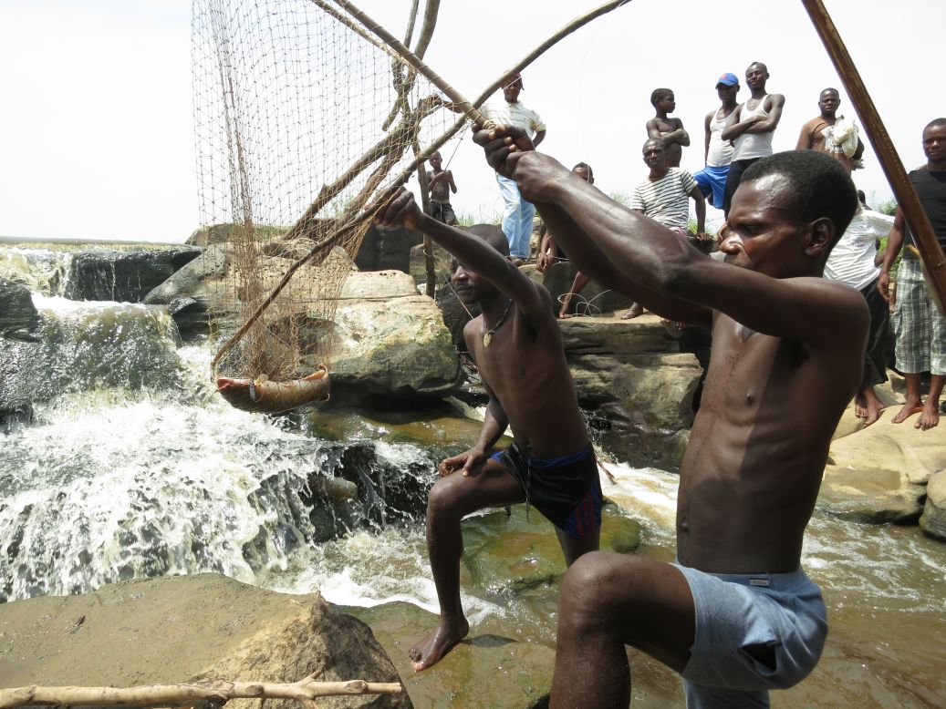 Wagenia tribesmen fish the rapids on the Congo River. "It is the most relentlessly f***ed-over nation in the world, yet it has long been my dream to see Congo. And for my sins, I got my wish," <a href="http://www.cnn.com/video/shows/anthony-bourdain-parts-unknown/episode8/">Bourdain said</a>.