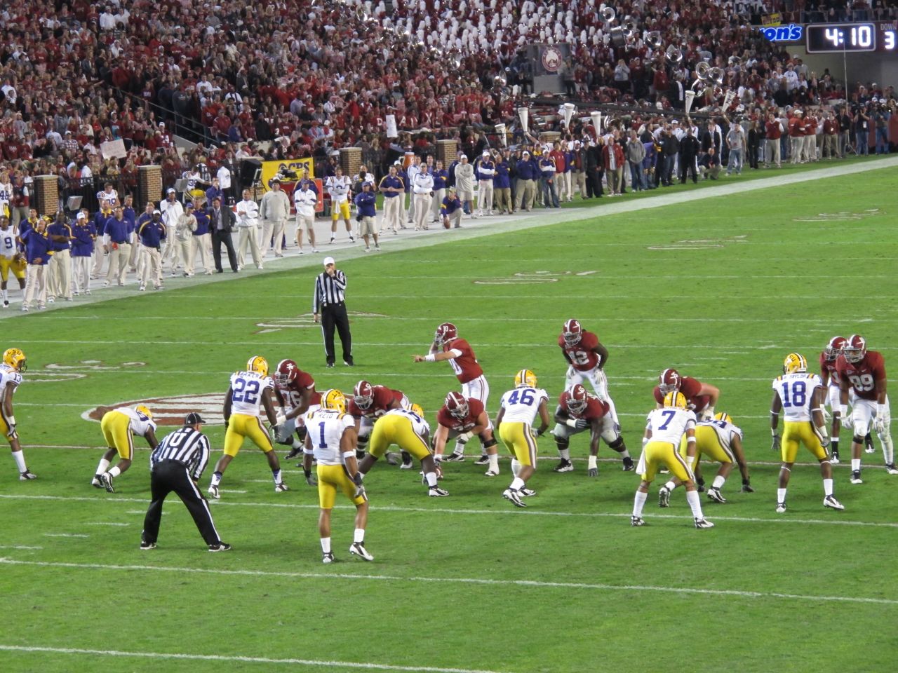 LSU at. Alabama: earplugs not included.