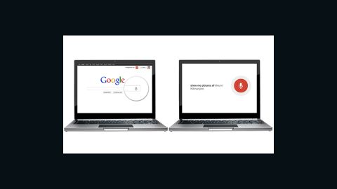 Google is adding voice-activated search to its Chrome browswers. To start a search say "OK Google" and your question.