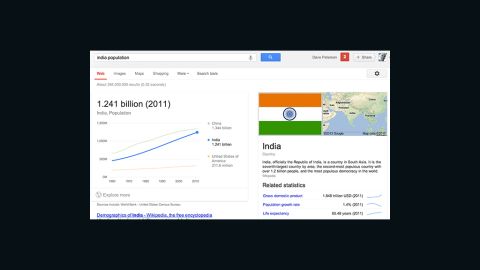 More context for common search terms