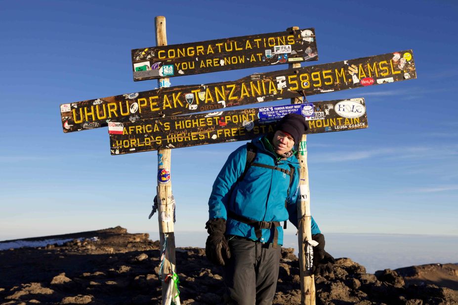 Born with albinism, Torner has a lack of skin color, poor vision and weakened strength. But he doesn't let any of that stop him from reaching his goals. In an effort to prove that albinos can achieve greatness, he climbed Kilimanjaro, Africa's tallest mountain.