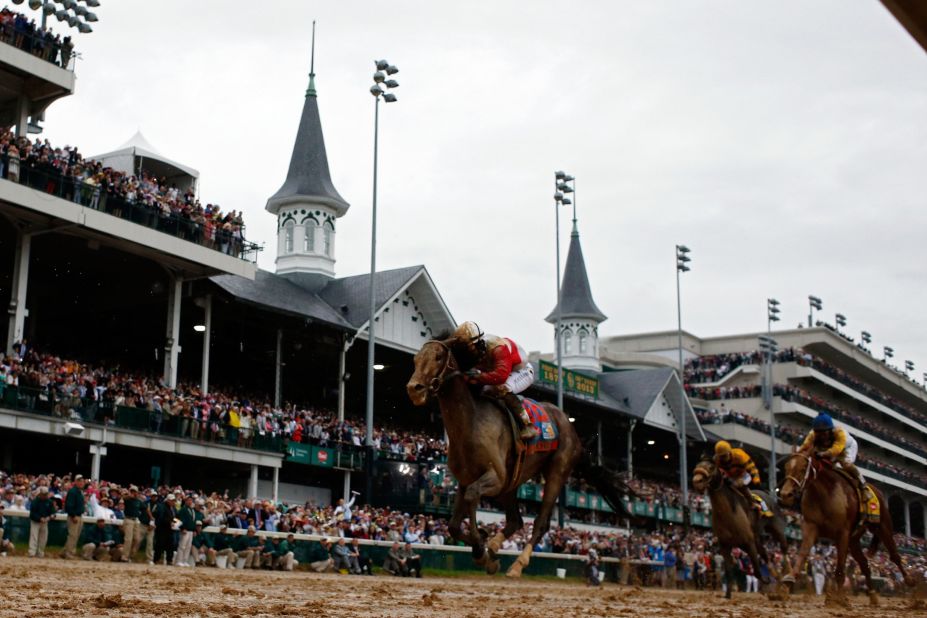 The 28-year-old stormed to victory at the Kentucky Derby earlier this month -- the first race in America's prestigious Triple Crown. Rosario is trying to become the first jockey in 11 years to take the treble.