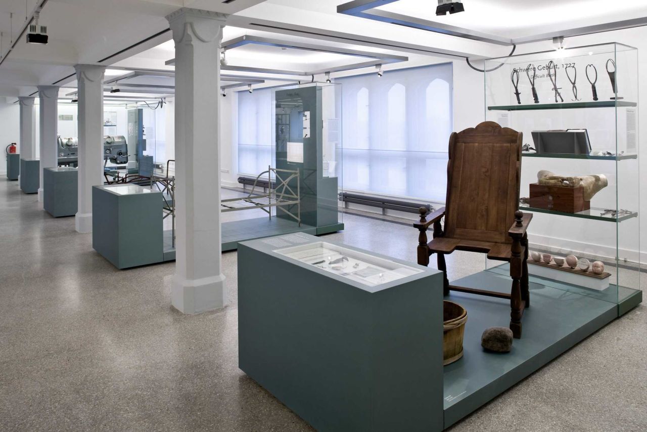 El Museo de Historia Médica de Berlín conserva 1.800 de los 23.000 especímenes originales que sobrevivieron a la Segunda Guerra Mundial. 