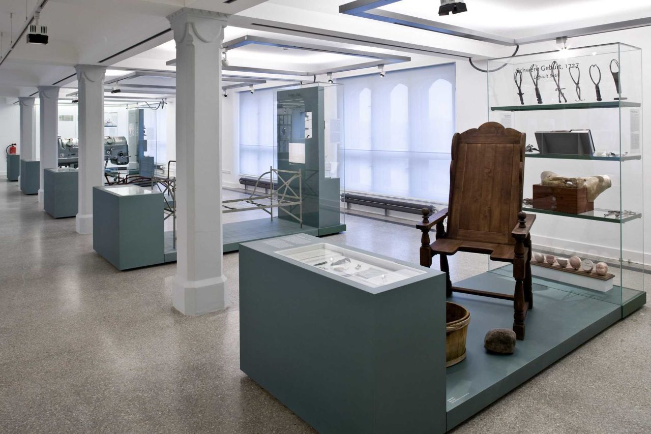 El Museo de Historia Médica de Berlín conserva 1.800 de los 23.000 especímenes originales que sobrevivieron a la Segunda Guerra Mundial.
