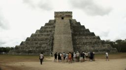 mayan pyramid belize bulldozed
