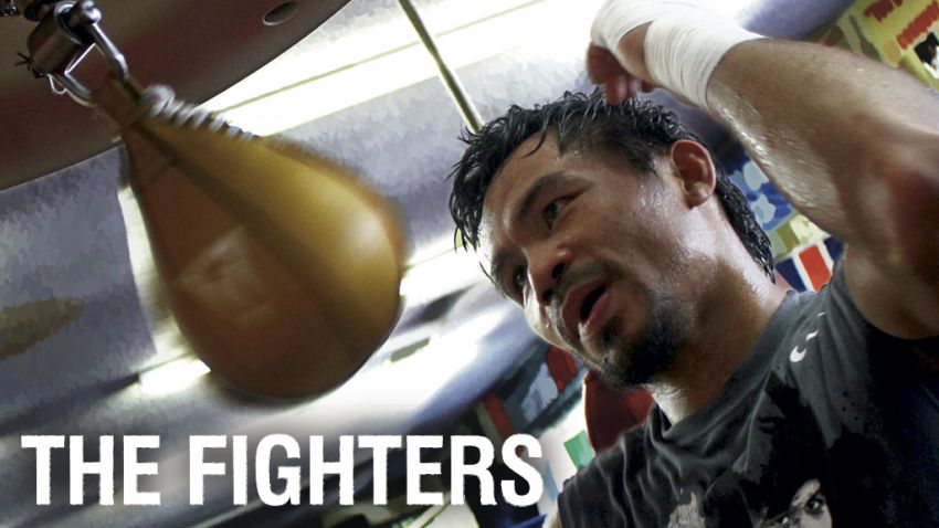 Manny Pacquiao is tackling human trafficking in his native Philippines. His role is revealed in the CNN documentary, The Fighters.