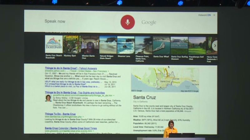 NextImg:Google's new voice command search | CNN Business