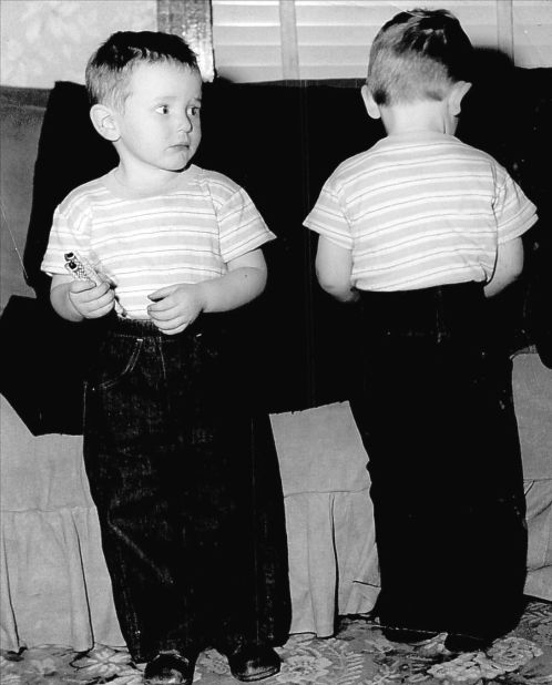 By the '50s, denim had become popular with everyday Americans, children included. The grandmother of <a href="http://ireport.cnn.com/docs/DOC-965623">these twin boys</a> "thought it was time they looked like little boys instead of babies," said iReporter Janie Lambert, whose husband, right, was about 3 years old in this 1952 photo.  The pants were a deep blue denim (no prewash in those days). 