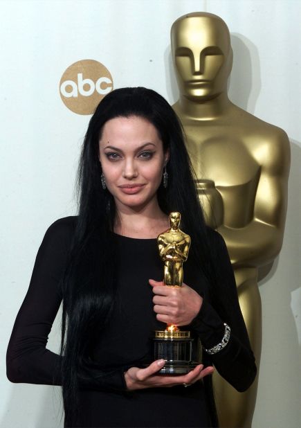 In 2000, Jolie won the best supporting actress Oscar for her role in "Girl, Interrupted." 