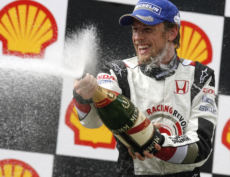 There was an early highlight for Honda as Jenson Button won a wet 2006 Hungarian Grand Prix -- but it was to be Honda's only victory during its three-year return to the grid.