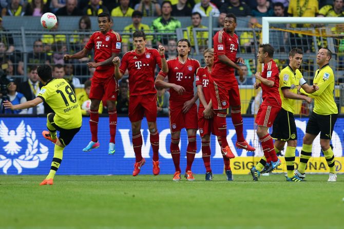As well as domestic dominance, both clubs are excelling in European competition. Germany's top two -- Bayern and Dortmund -- will contest the Champions League final at Wembley on May 25.