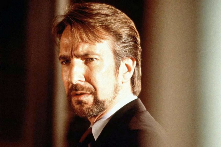 Bruce Willis' John McClane has outlasted plenty of bad guys throughout the "Die Hard" franchise, but the original baddie is still the best. Alan Rickman's portrayal of German terrorist leader Hans Gruber in 1988's "Die Hard" is classic.