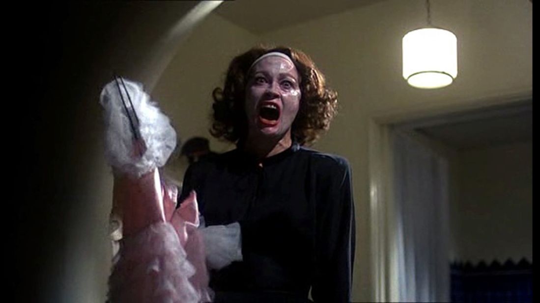 Faye Dunaway's interpretation of Joan Crawford in 1981's "Mommie Dearest" was deliciously unnerving. The movie was based on a memoir of the same name by Crawford's adopted daughter, Christina, and it put us off wire hangers to this day.