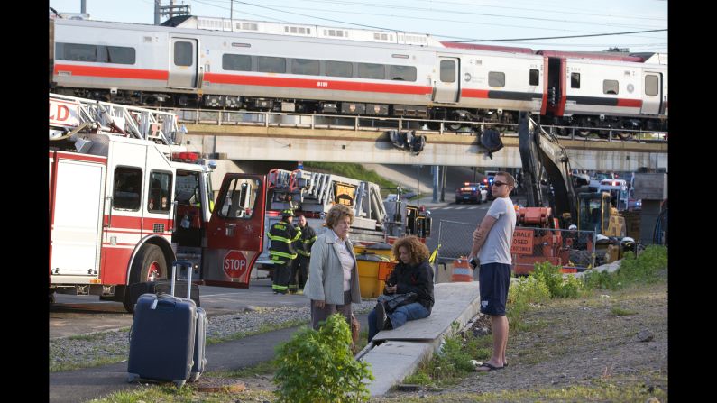 Both trains were damaged and dozens were injured, though officials say the injuries aren't believed to be life-threatening.
