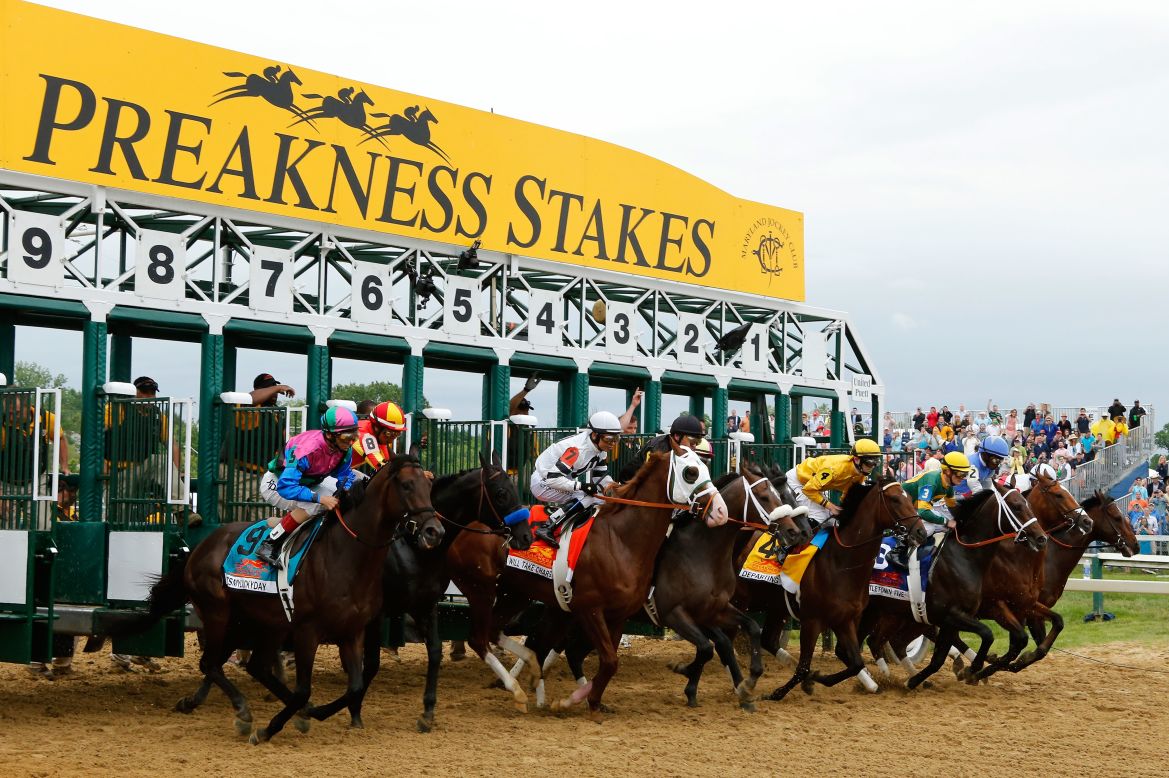 The Preakness Stakes is held at Pimlico Race Course in Baltimore, Maryland.