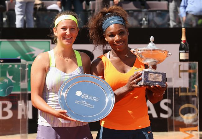 Victoria Azarenka had to settle for the runners-up shield after another fine performance from Williams in the final.