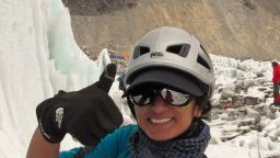 Raha Moharrak, part of the "Arabs With Altitude" expedition, became the first Saudi woman to reach the summit of Everest.