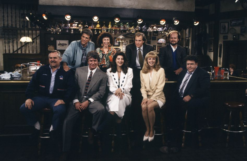Having the characters just hang out at the "Cheers" bar for one last scene (after Sam nearly left them all for Diane) seemed a very appropriate way for "Cheers" to say goodbye. And when a customer knocked on the door, Sam Malone -- in the darkened bar -- said, "Sorry, we're closed."