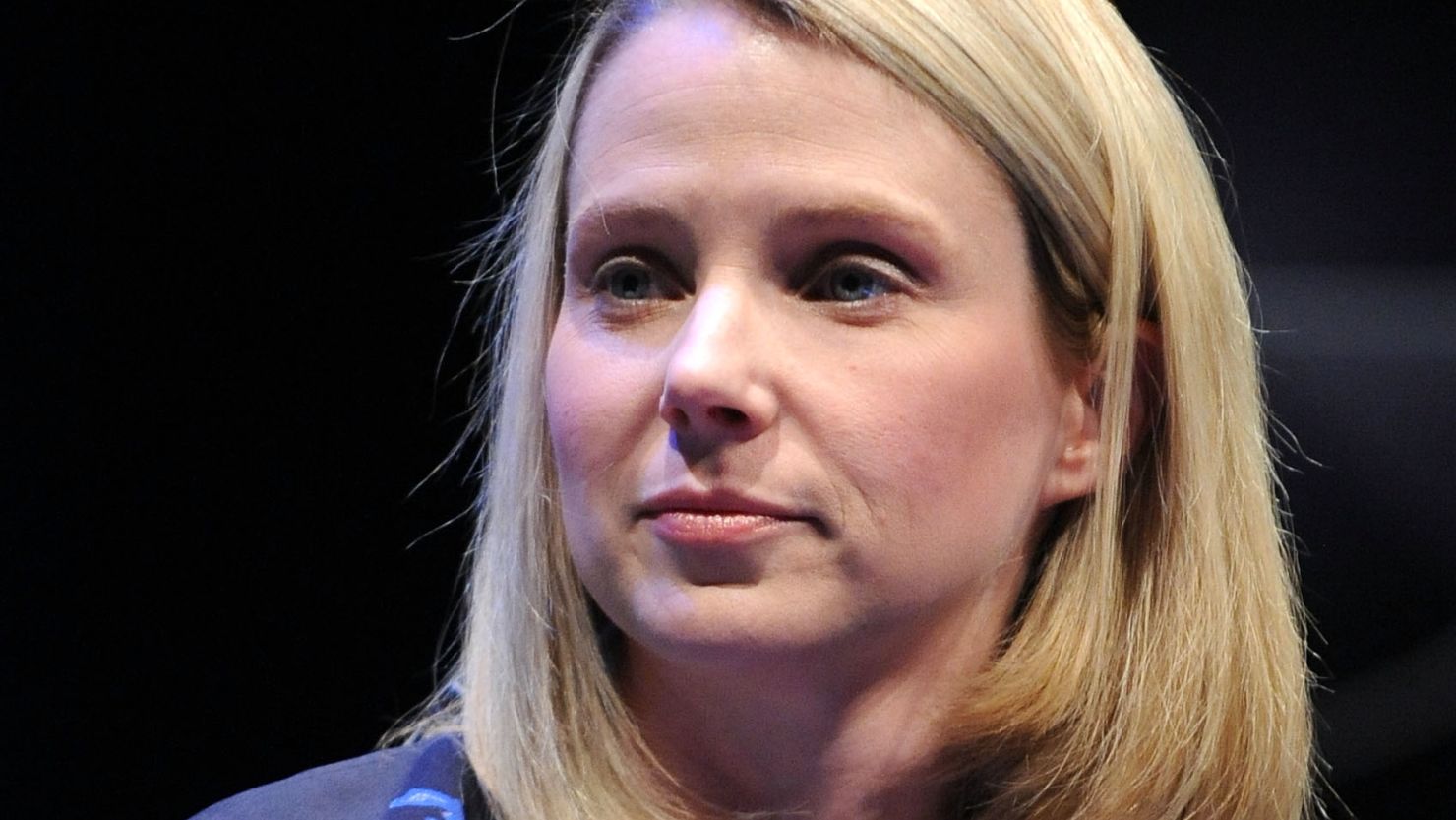 Marissa Mayer, CEO of Yahoo, which has been aggressively trying to boost its offerings by buying other platforms. 