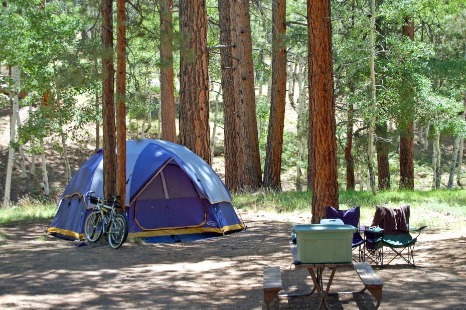 When traditionalists plan a camping trip, a tent is a key ingredient.