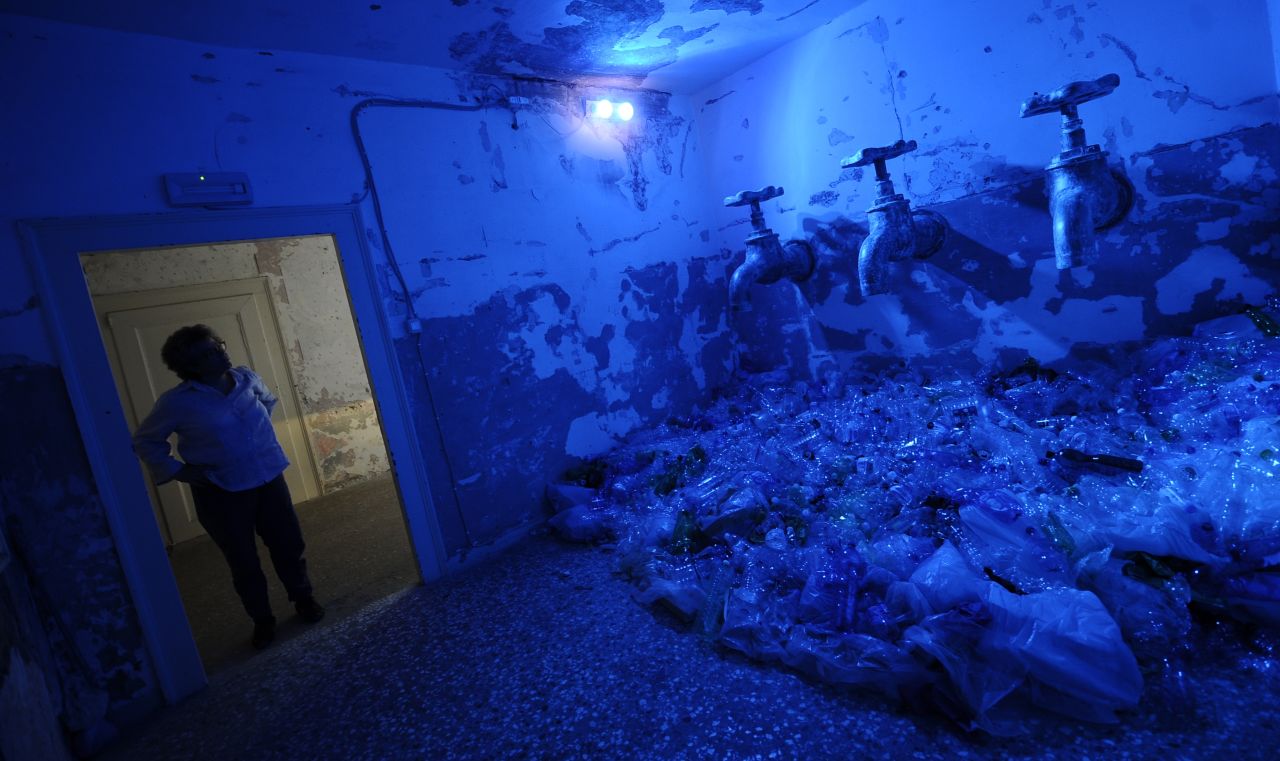 A visitor looks at an installation by Iraqi artist Azad Nanakeli inside the Iraqi pavilion during the 54th International Art Exhibition in Venice in 2011.The <a href="http://www.labiennale.org/en/art/" target="_blank" target="_blank">Venice Biennale</a> takes place during odd-numbered years. The 2013 exhibition will run from June 1 to November 24.