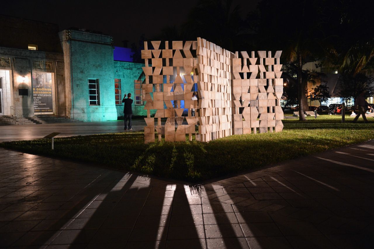 Works installed outdoors as part of Art Public are featured at <a href="https://www.artbasel.com/en/Miami-Beach" target="_blank" target="_blank">Art Basel Miami Beach</a> in 2012.  The next installment of the show in Miami Beach will take place in December.