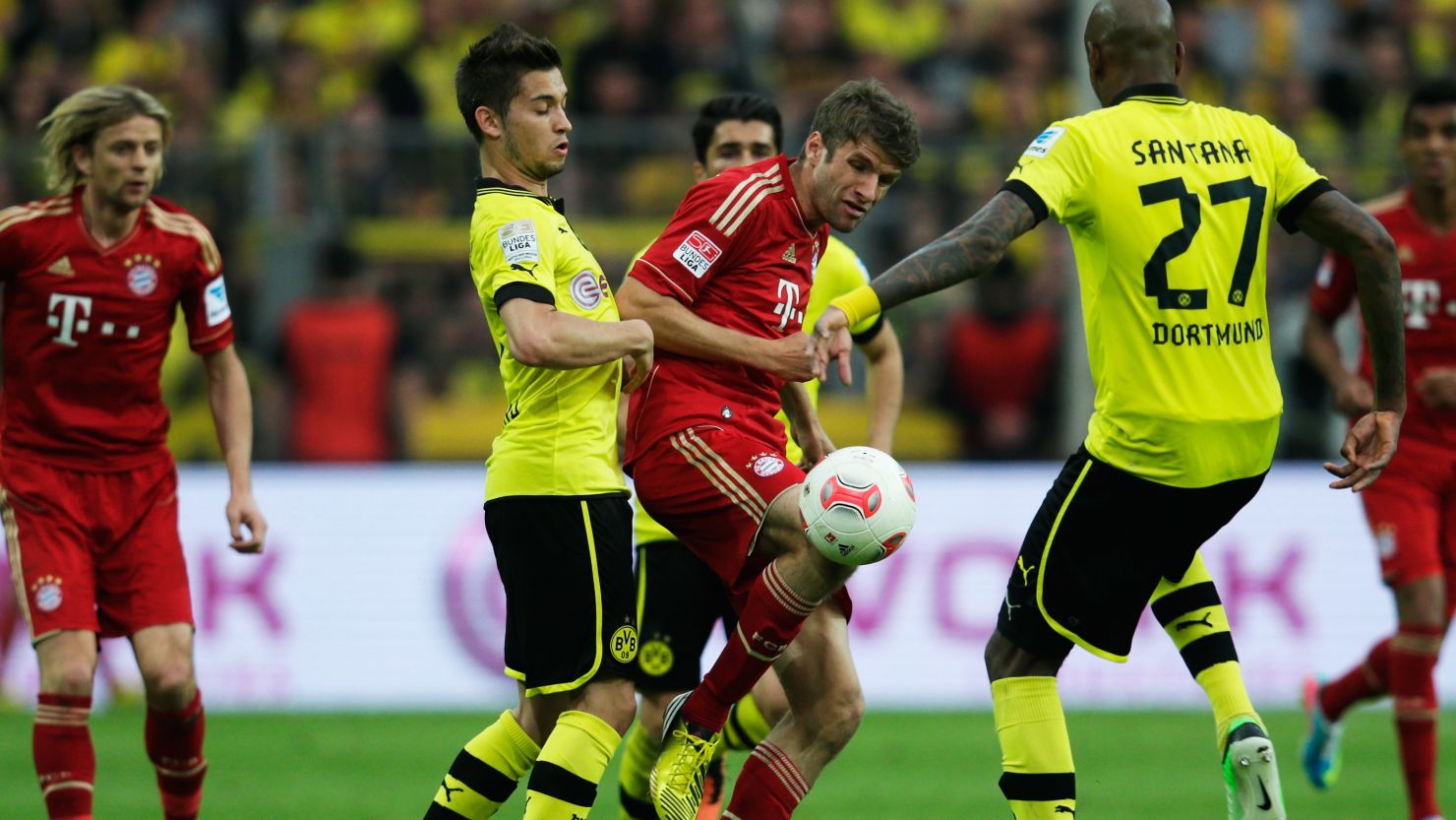 Borussia Dortmund and Bayern Munich will be facing off again in the Champions League final at Wembley.  