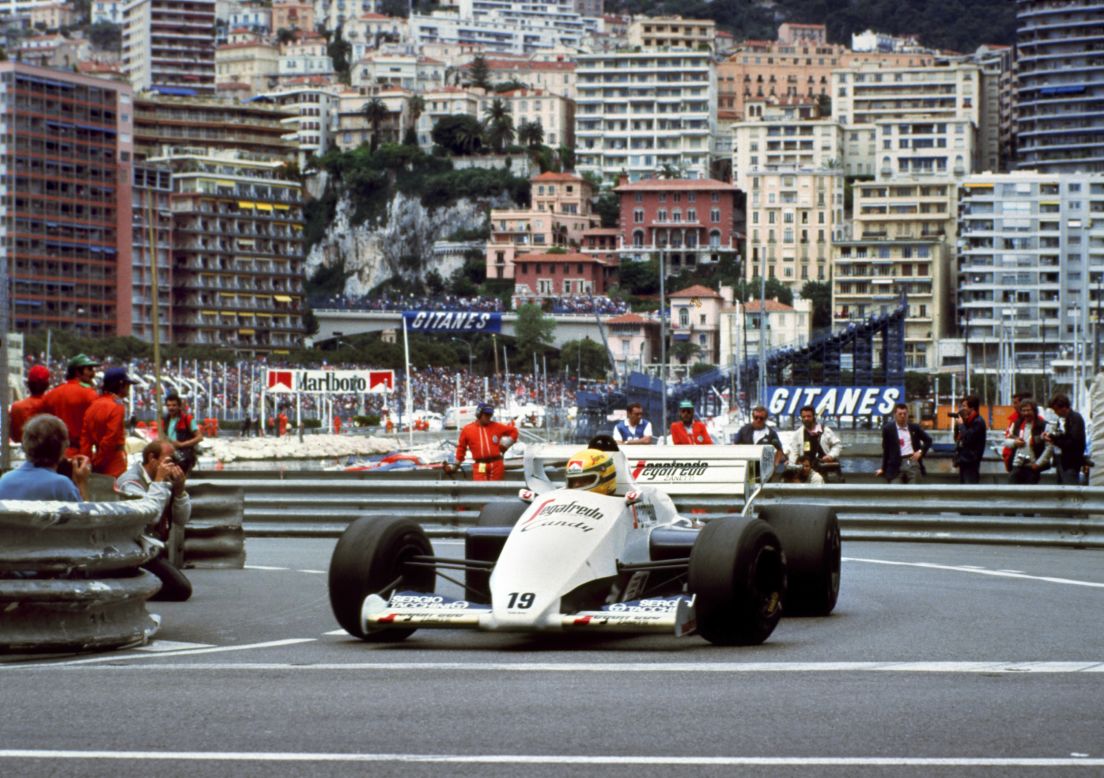 The late Ayrton Senna won the Monaco race a record six times. Brazil's triple world champion said he entered a "trance-like" state while driving through the narrow streets.