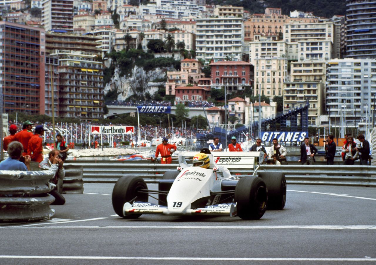 The late triple world champion Ayrton Senna won the Monaco race a record six times and says he entered a "trance-like" state while driving through the narrow streets.