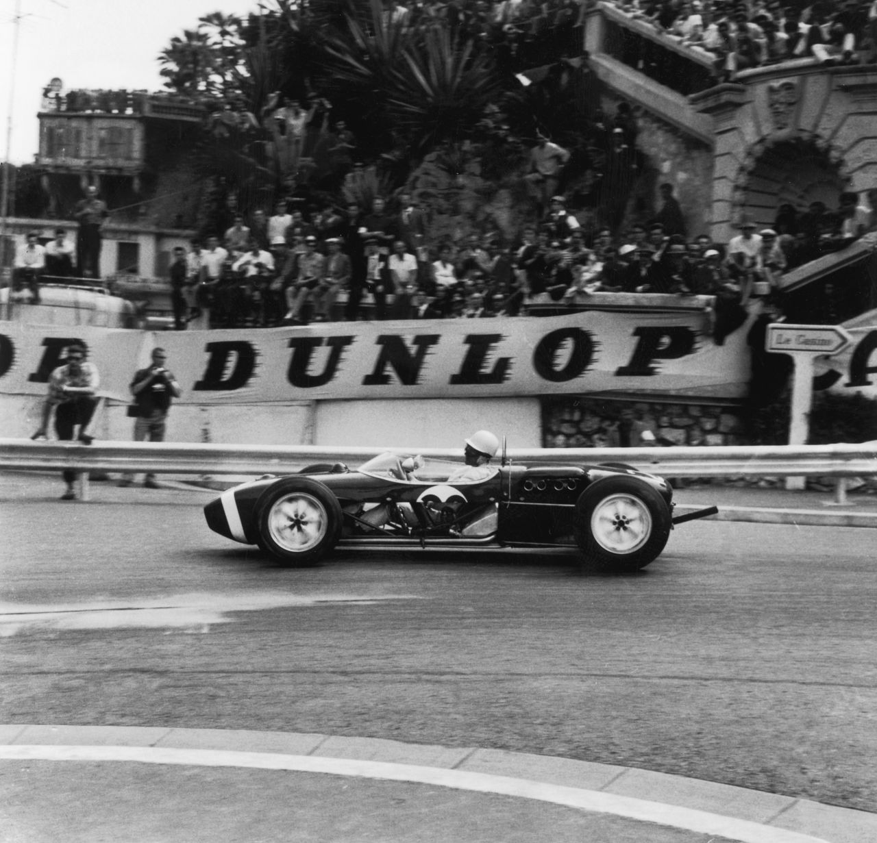 Monaco's street circuit is relatively unchanged since Formula One cars began racing there in 1950. Stirling Moss says his victory in Monaco in 1961, shown here, was the best race of his career.
