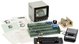 A rare Apple 1 computer is to be auctioned for up to $400,000. The original Apple was the first computer to be built by the California-based technology company. Up for auction is one of only six surviving "Apple 1" computers still in working order. 