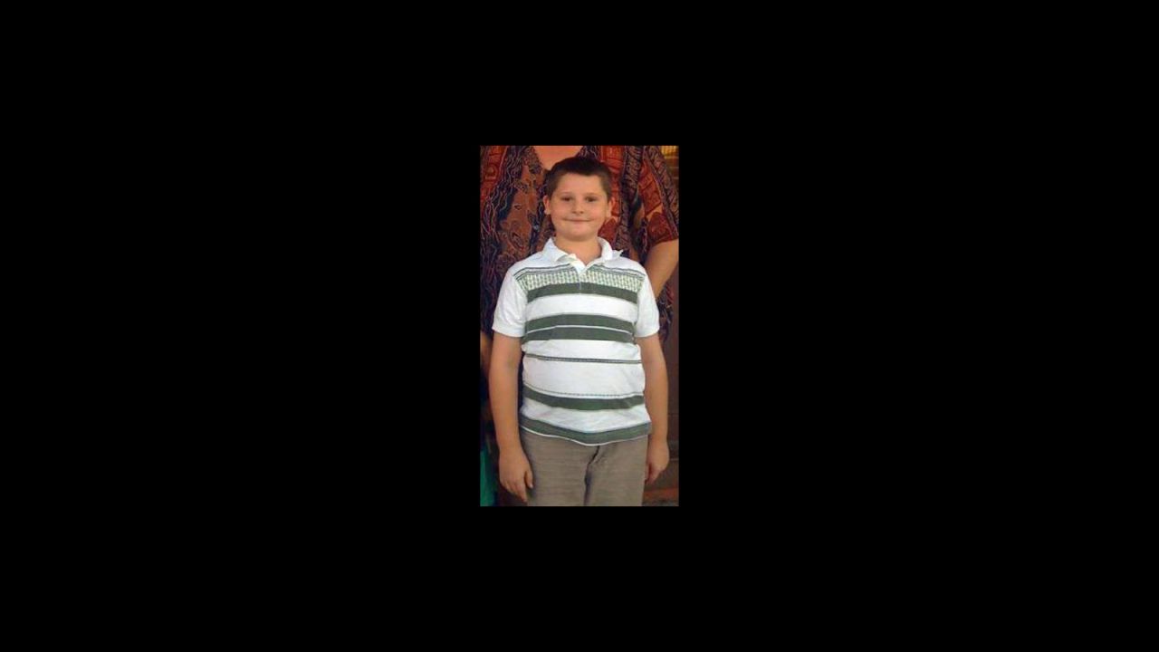 Christopher Legg, 9, died in the twister.