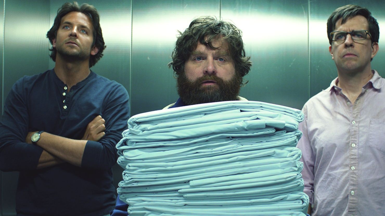 Bradley Cooper, Zach Galifianakis and Ed Helms star in "The Hangover Part III."
