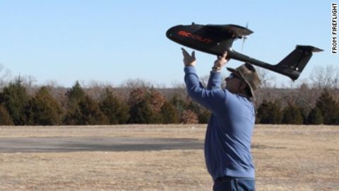 Fireflight's Scout is a light, portable unmanned aerial vehicle that its maker says is easy to launch and recover.