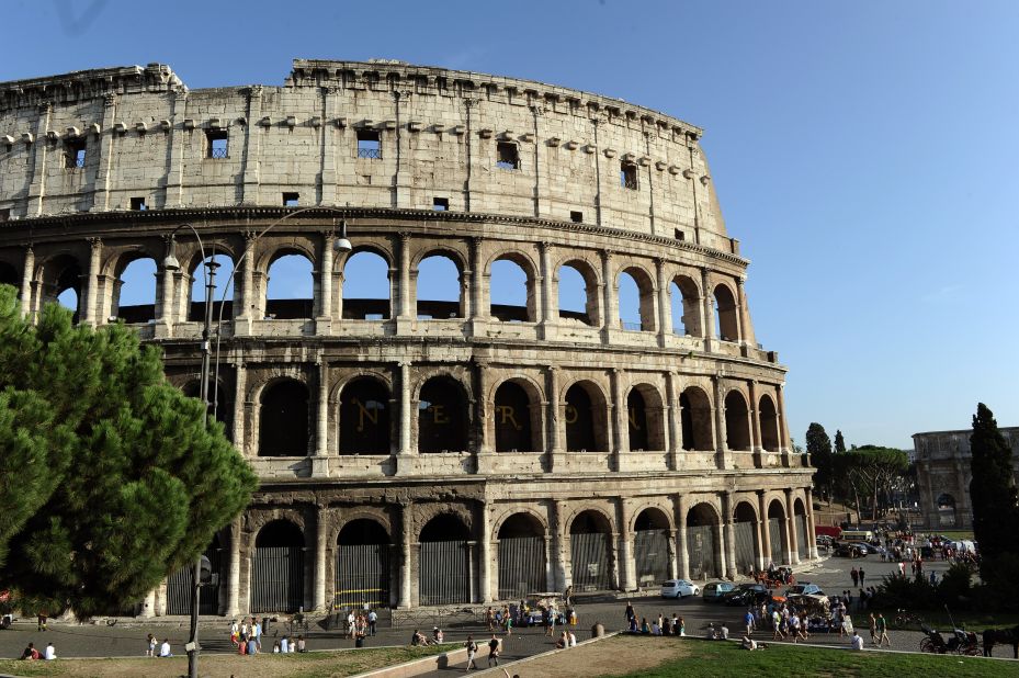 Rome's ancient amphitheater is no stranger to vandalism, with damage reaching a peak in during the 1930s heyday of fascist leader Benito Mussolini.