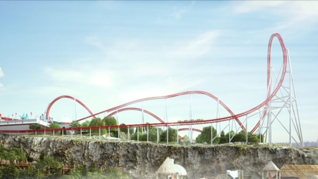 Located inside Istanbul's newest theme park, Nefeskesen (Breath Taker) reaches 68 mph in just three seconds flat. 