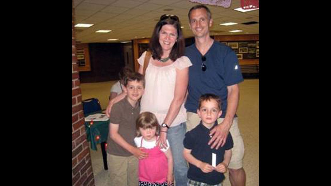 The Richard family before the tragedy: Mother Denise, father Bill, Martin, older brother Henry and sister Jane.