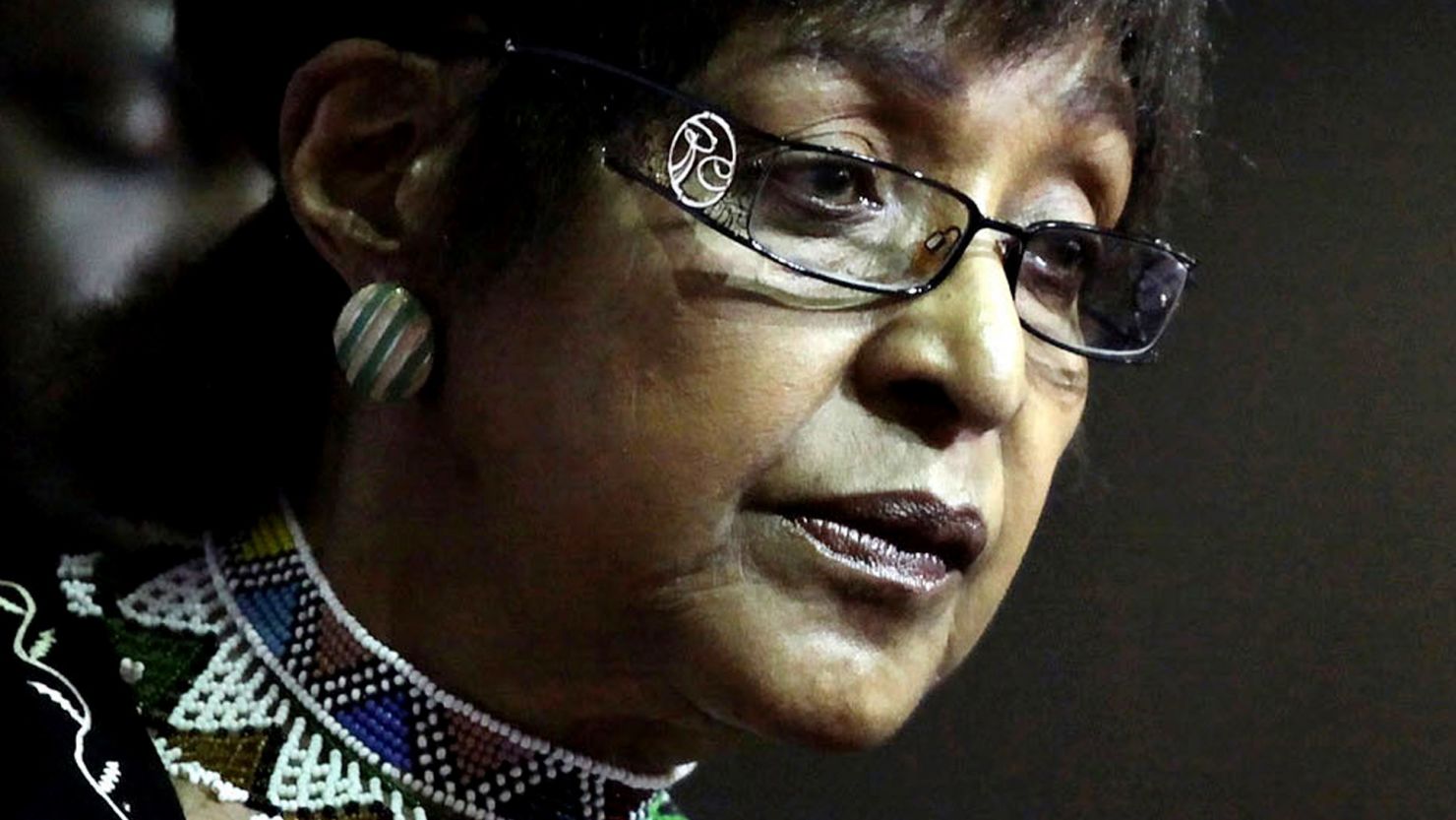 Winnie Madikizela Mandela, seen in a file photo from 13 March, 2010. 